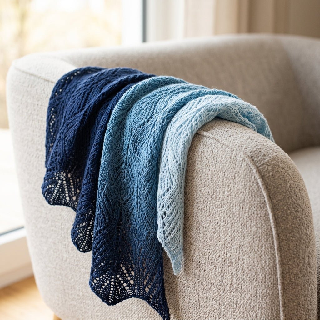 Mittelmeerküste – Farbverlaufsgarn von Chiemseegarn