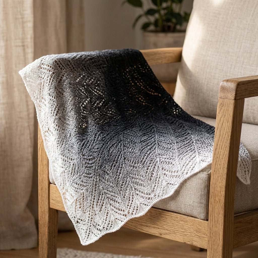 Nachtfrost – Farbverlaufsgarn von Chiemseegarn