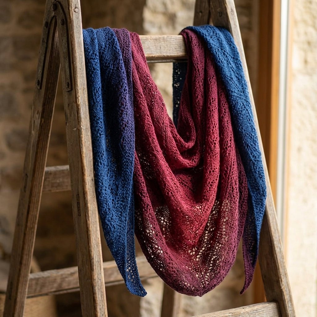 Nachtruhe – Farbverlaufsgarn von Chiemseegarn