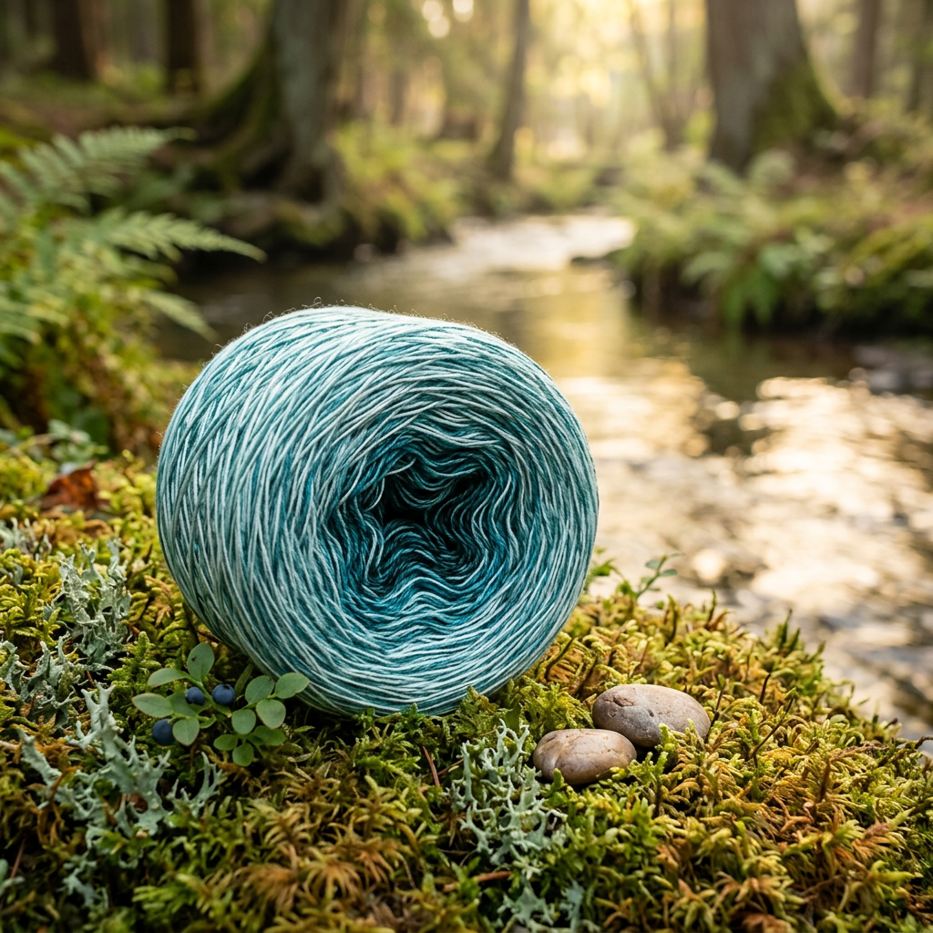 Nadelwald – Konfettigarn von Chiemseegarn