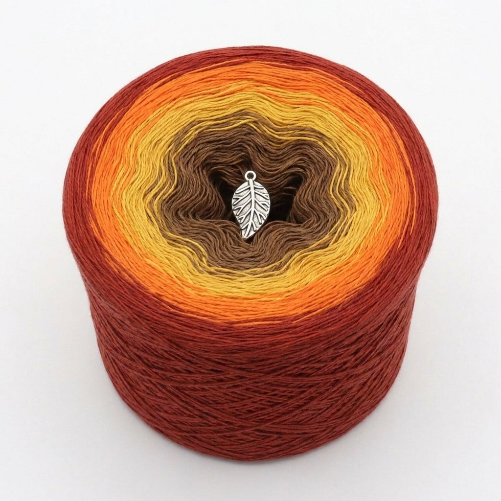 Orange Dream – Farbverlaufsgarn von Chiemseegarn