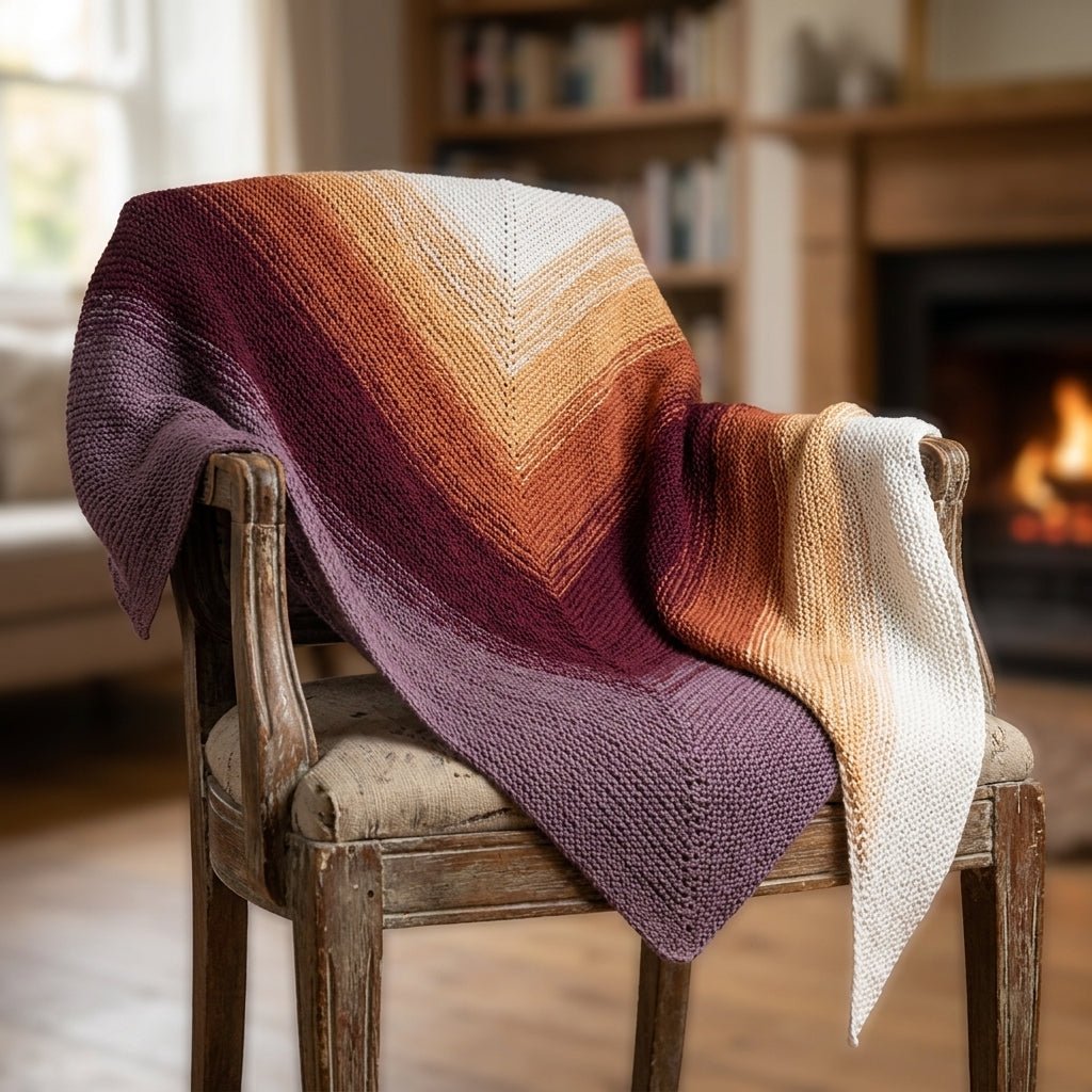 Orientalische Nacht – Farbverlaufsgarn von Chiemseegarn