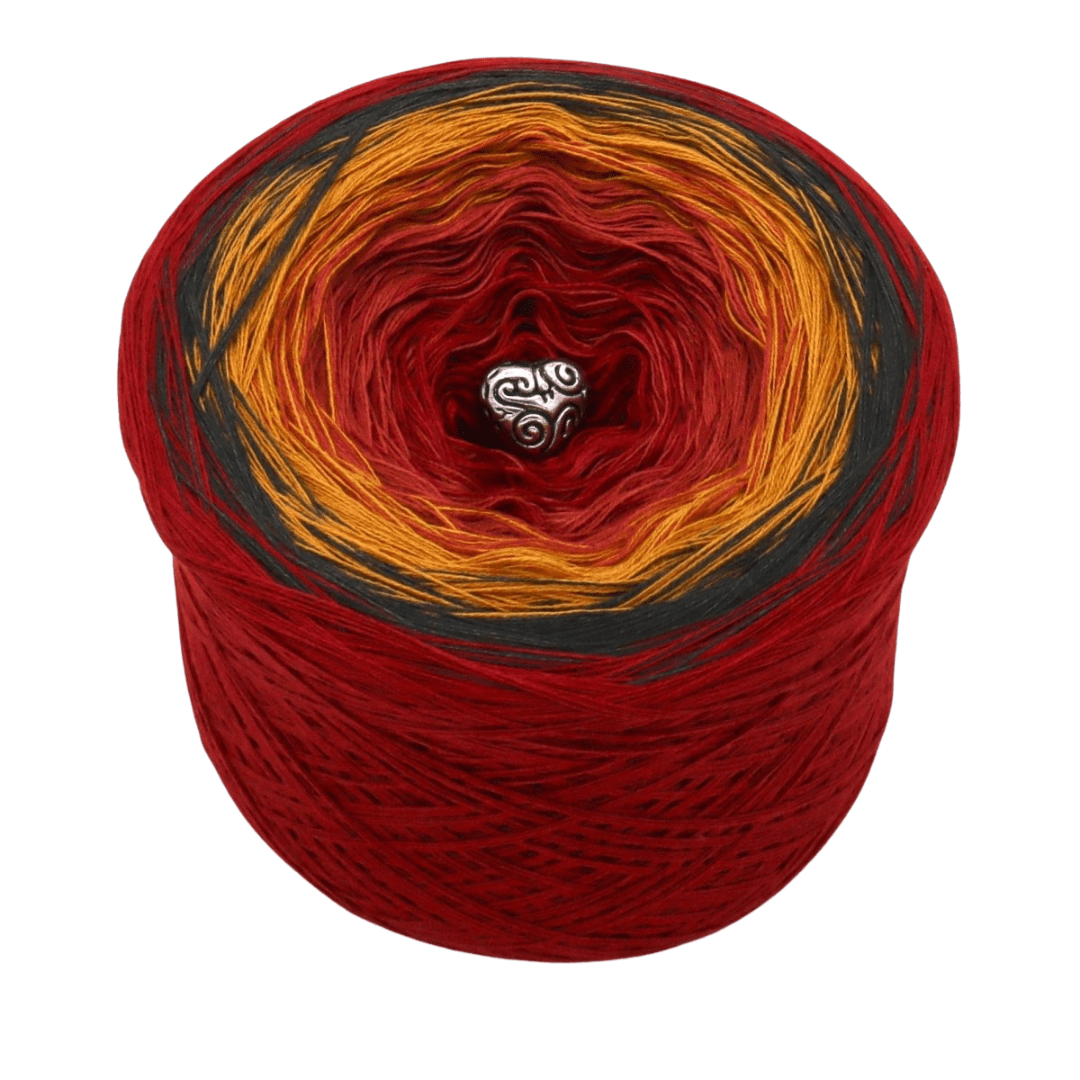 Orientalische Sinne - Bobbel Wolle und Farbverlaufsgarn von Chiemseegarn