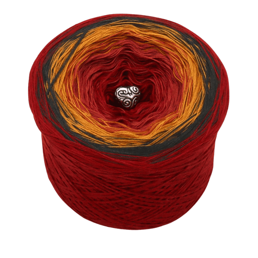 Orientalische Sinne - Bobbel Wolle und Farbverlaufsgarn von Chiemseegarn