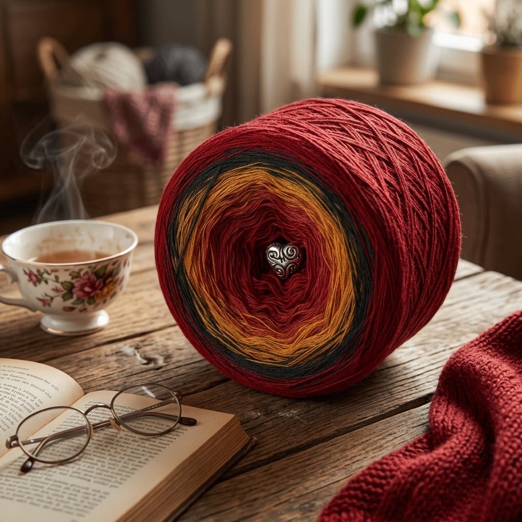 Orientalische Sinne – Farbverlaufsgarn von Chiemseegarn