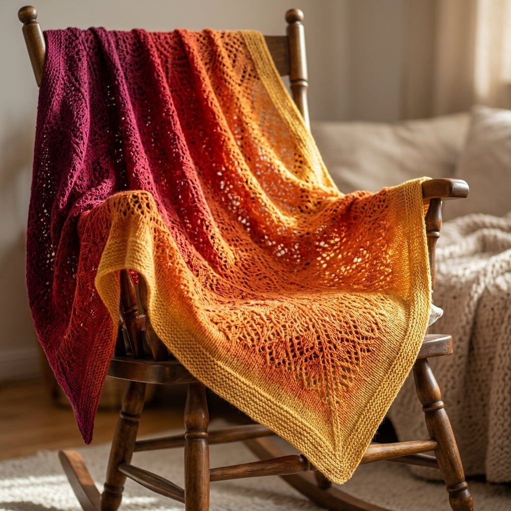 Osterfeuer – Farbverlaufsgarn von Chiemseegarn