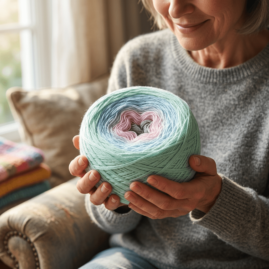 Pastellhauch – Farbverlaufsgarn von Chiemseegarn