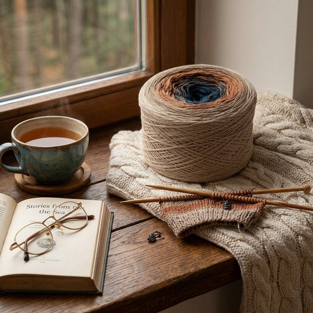 Patagonien – Farbverlaufsgarn von Chiemseegarn