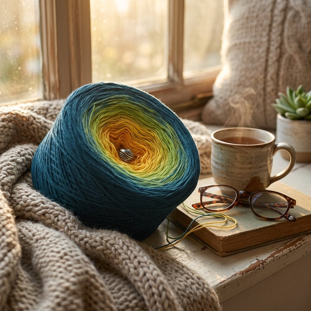 Peterchens Mondfahrt – Farbverlaufsgarn von Chiemseegarn