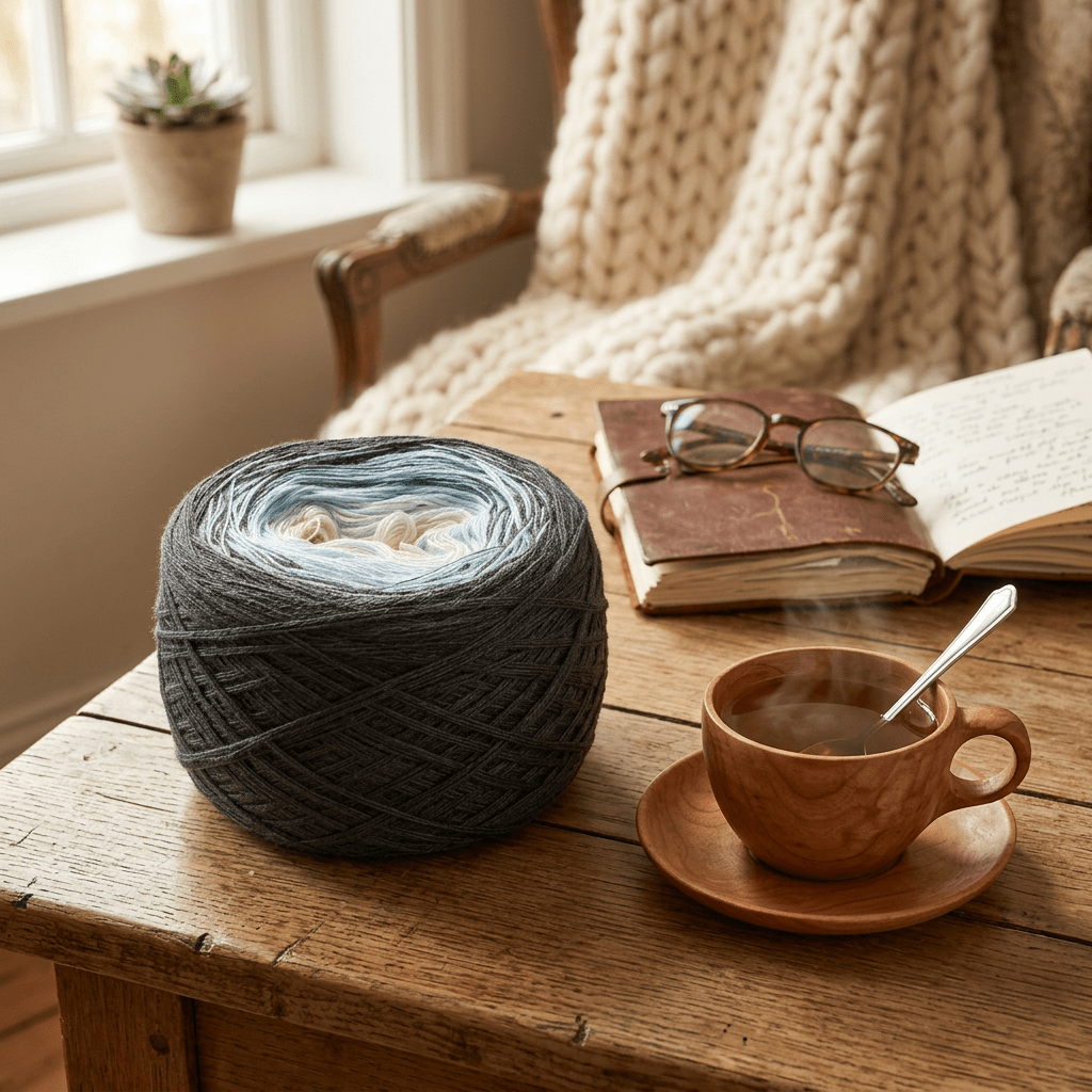 Poesie – Farbverlaufsgarn von Chiemseegarn