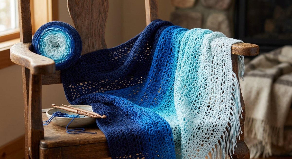 Polarlichter – Farbverlaufsgarn von Chiemseegarn