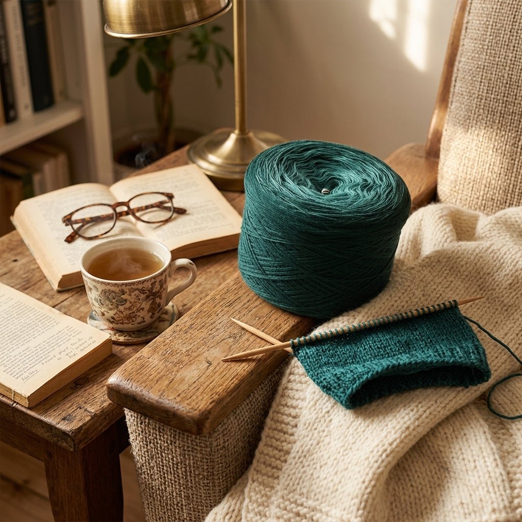 Regenwald – Farbverlaufsgarn von Chiemseegarn