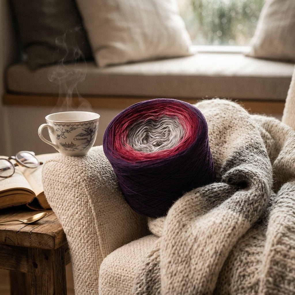 Reise durch die Wüste – Farbverlaufsgarn von Chiemseegarn