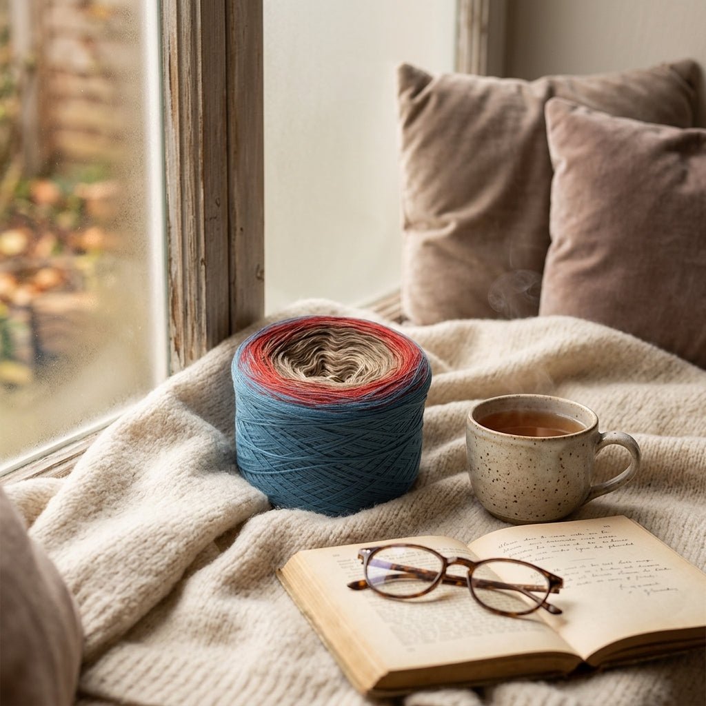 Rom – Farbverlaufsgarn von Chiemseegarn