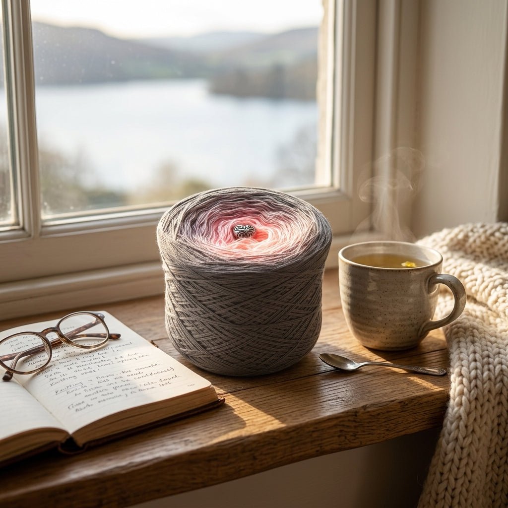 Romantische Sommernacht – Farbverlaufsgarn von Chiemseegarn