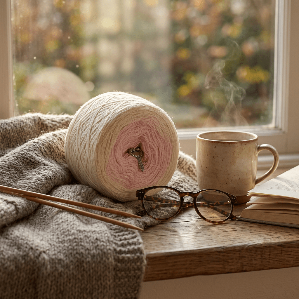 Rosenknospe – Farbverlaufsgarn von Chiemseegarn