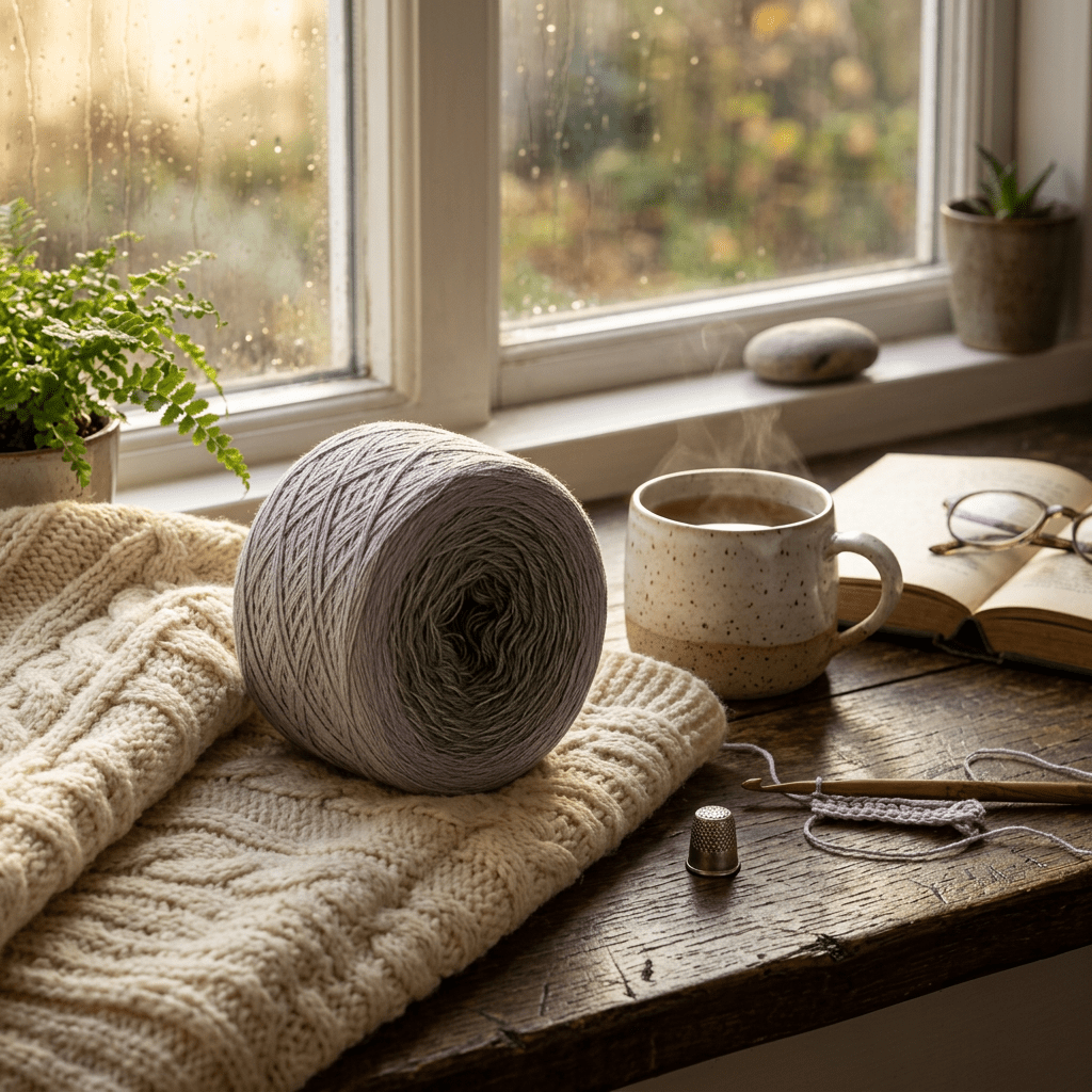 Sandbank – Farbverlaufsgarn von Chiemseegarn