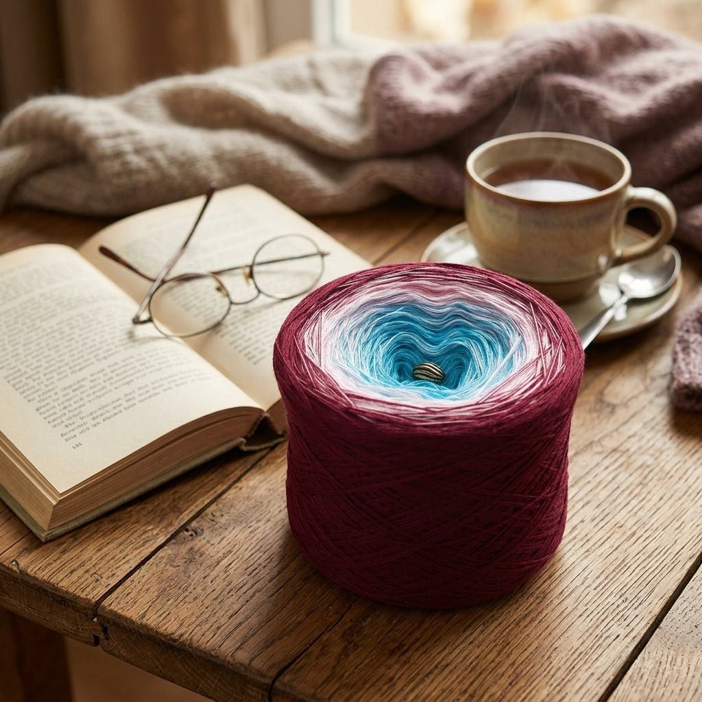 Sardinien – Farbverlaufsgarn von Chiemseegarn