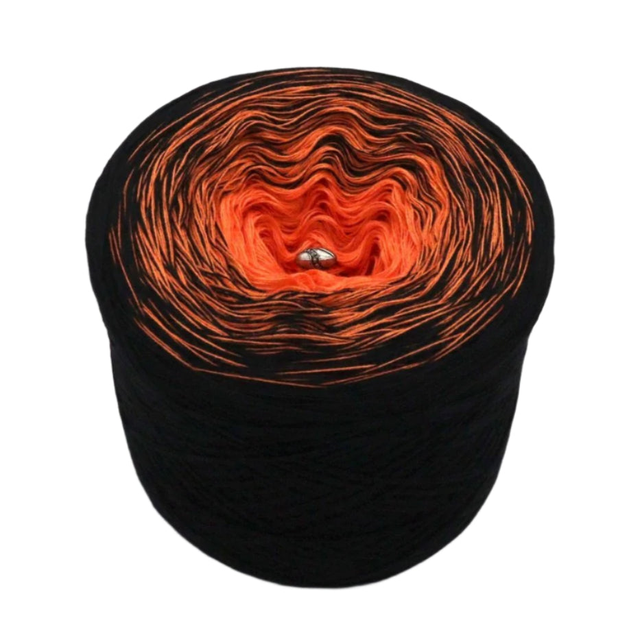 Schattenkürbis – Farbverlaufsgarn von Chiemseegarn