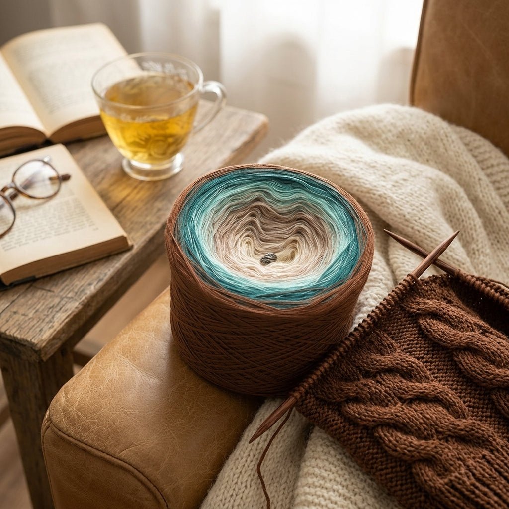 Schloss Mirabell – Farbverlaufsgarn von Chiemseegarn