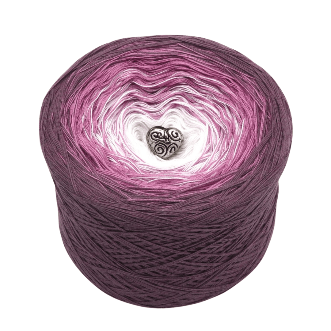 Schneerose - Bobbel Wolle und Farbverlaufsgarn von Chiemseegarn