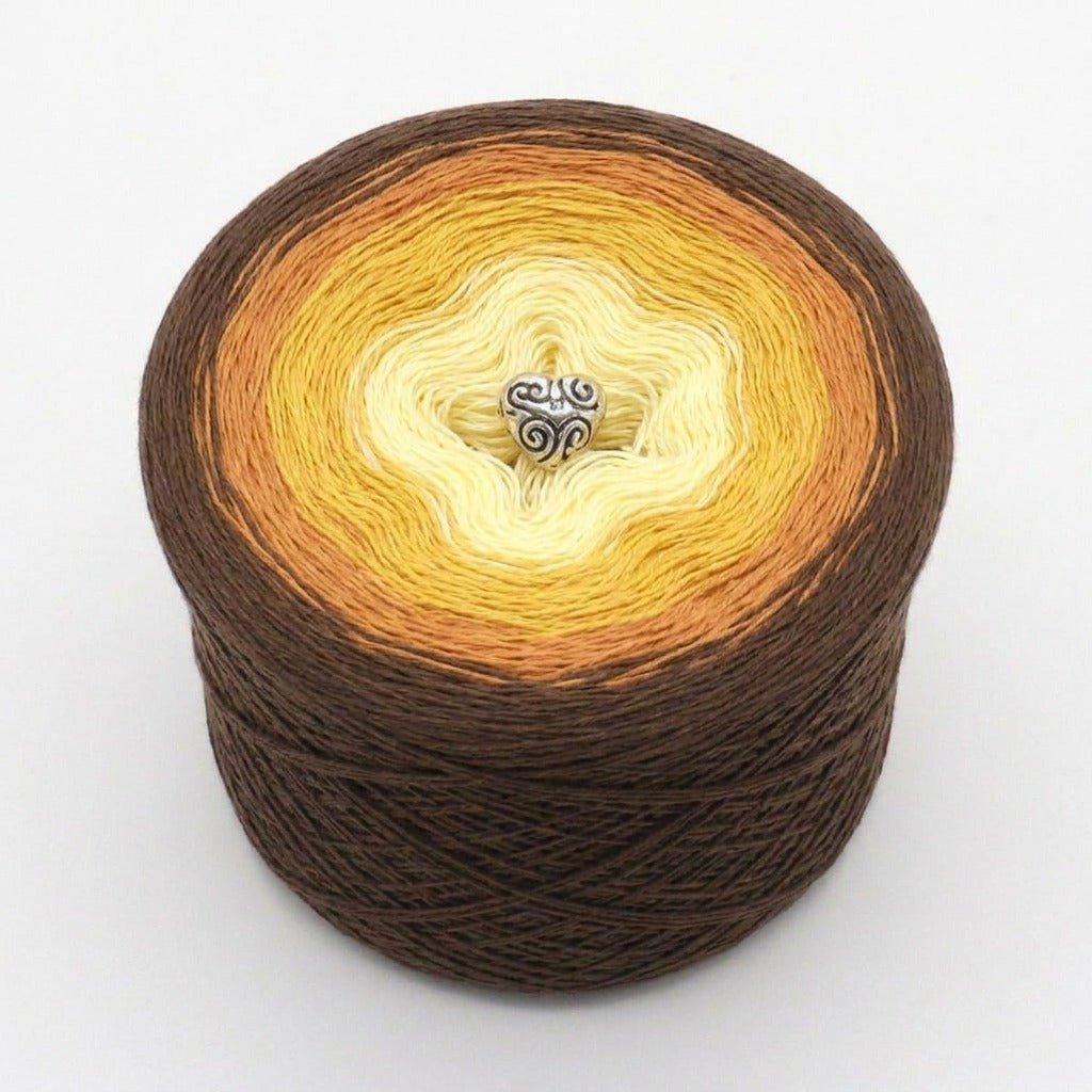 Septembergold – Farbverlaufsgarn von Chiemseegarn