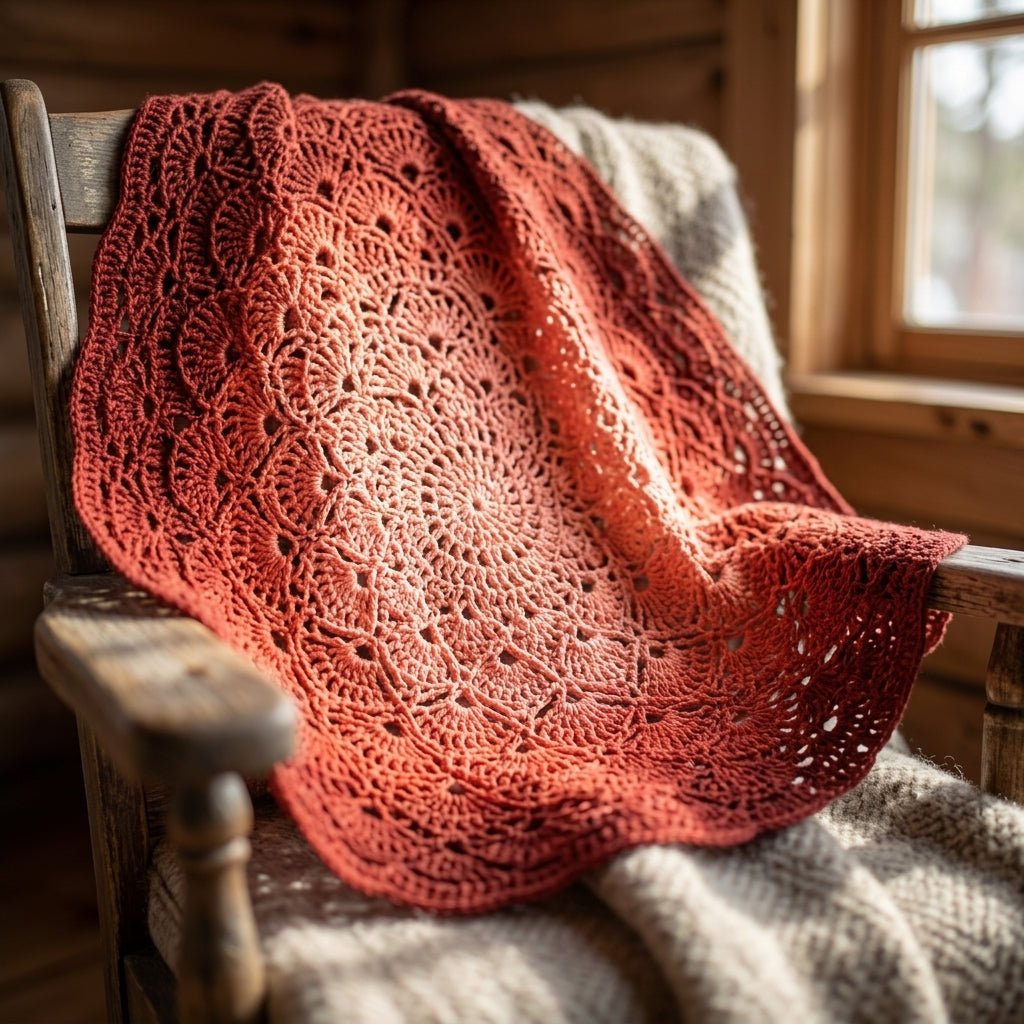 Sinfonie in rot – Farbverlaufsgarn von Chiemseegarn