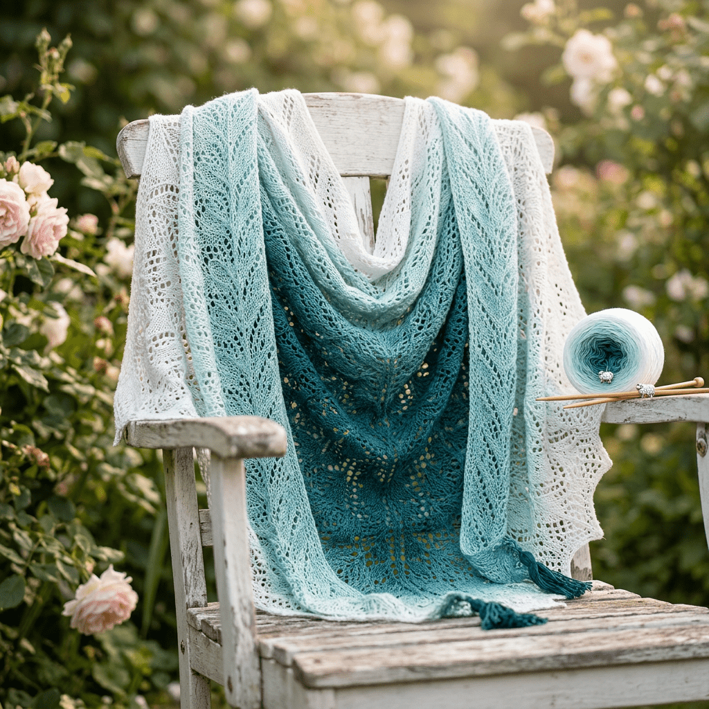 Smaragd – Farbverlaufsgarn von Chiemseegarn