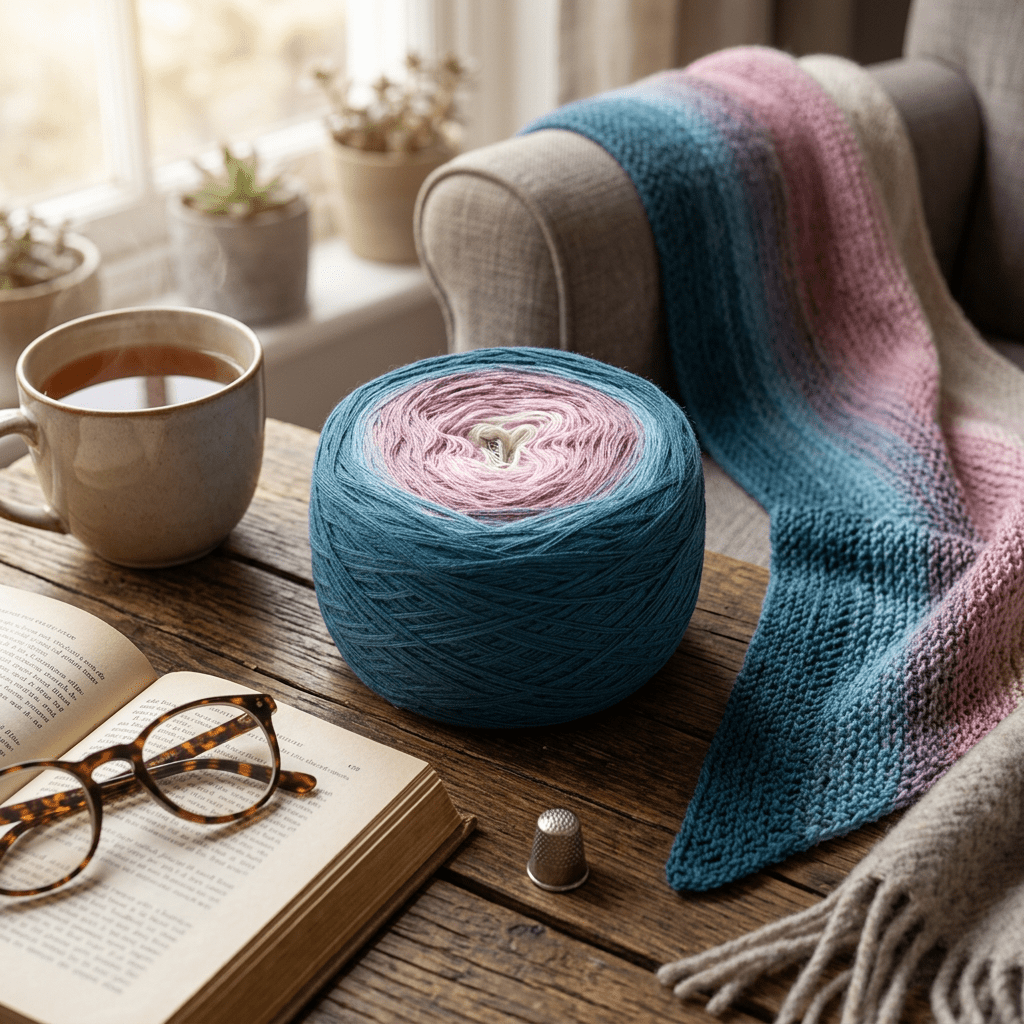 Sommernachtstraum – Farbverlaufsgarn von Chiemseegarn