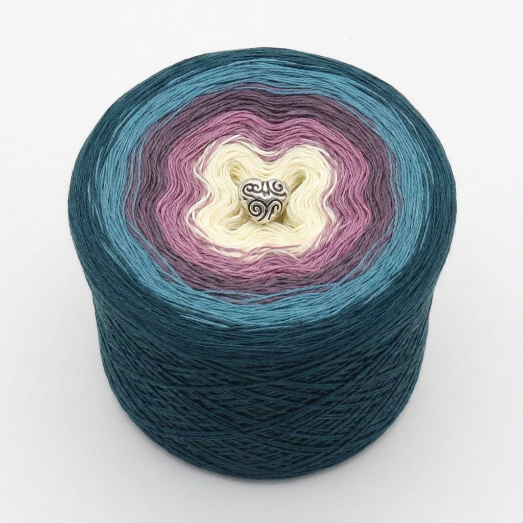 Sommernachtstraum – Farbverlaufsgarn von Chiemseegarn