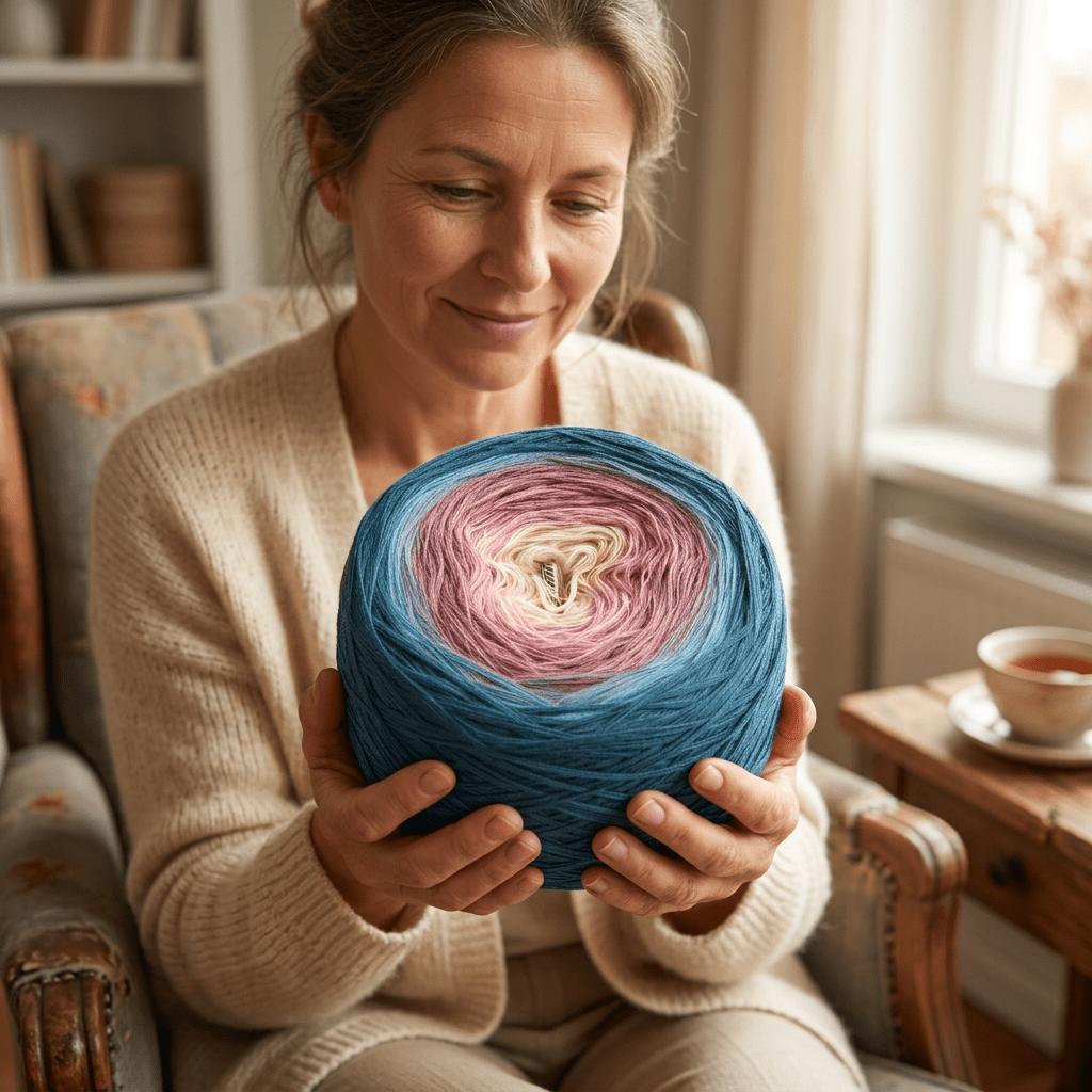 Sommernachtstraum – Farbverlaufsgarn von Chiemseegarn