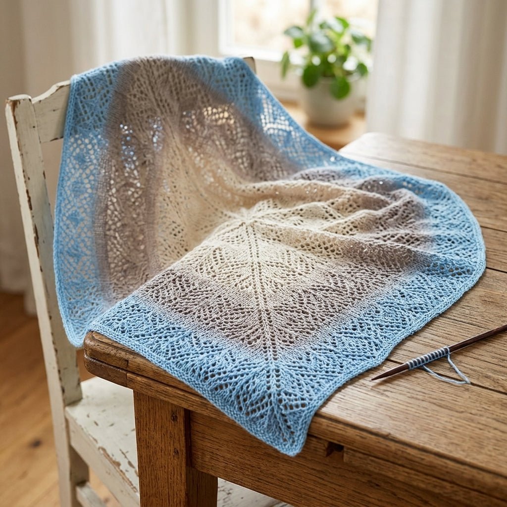 Sommerregen – Farbverlaufsgarn von Chiemseegarn