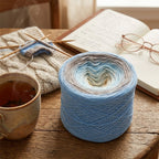 Sommerregen – Farbverlaufsgarn von Chiemseegarn