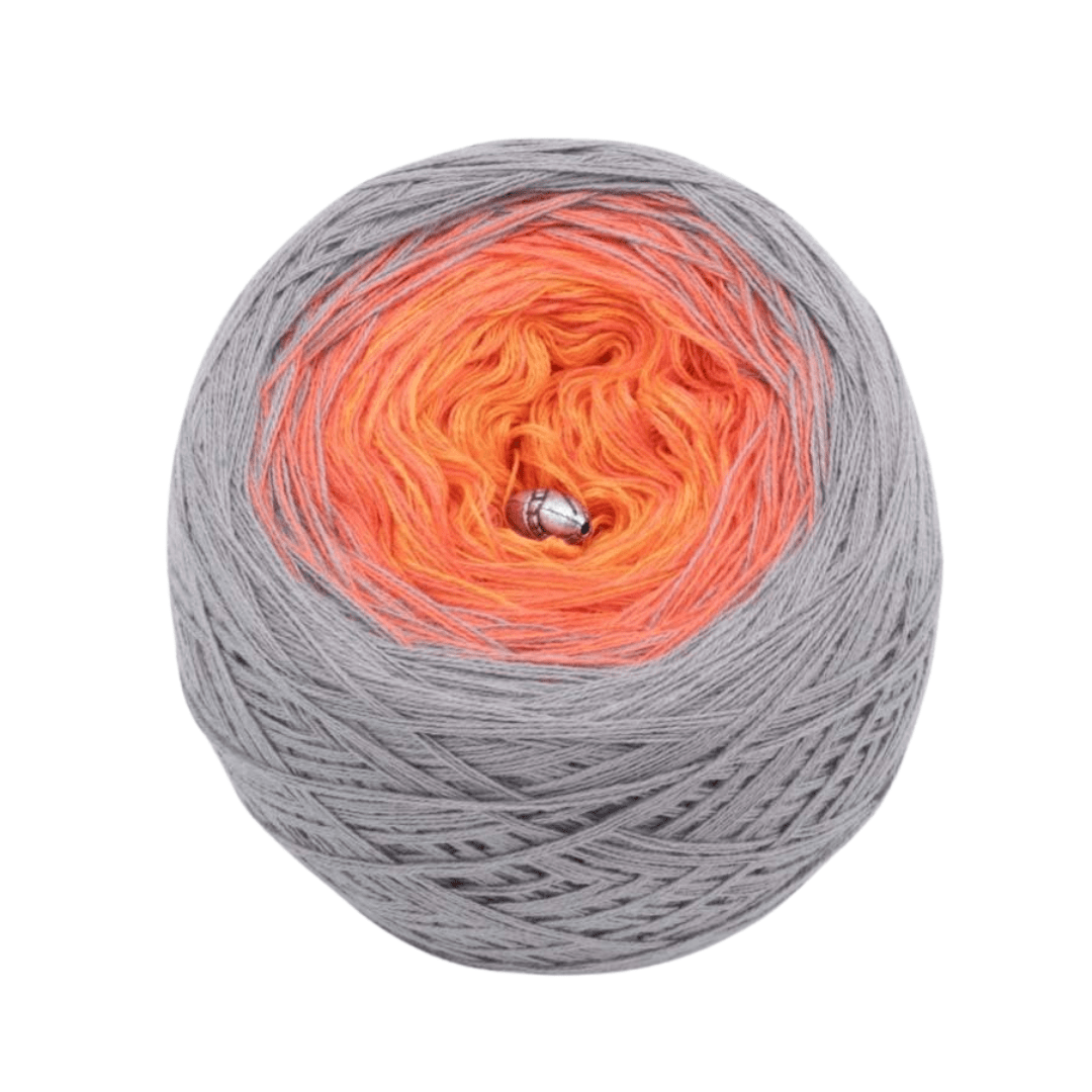 Sonnenuntergang - Bobbel Wolle und Farbverlaufsgarn von Chiemseegarn