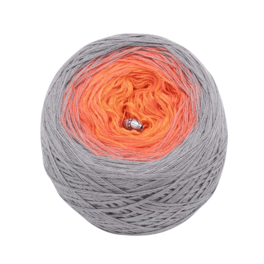 Sonnenuntergang - Bobbel Wolle und Farbverlaufsgarn von Chiemseegarn