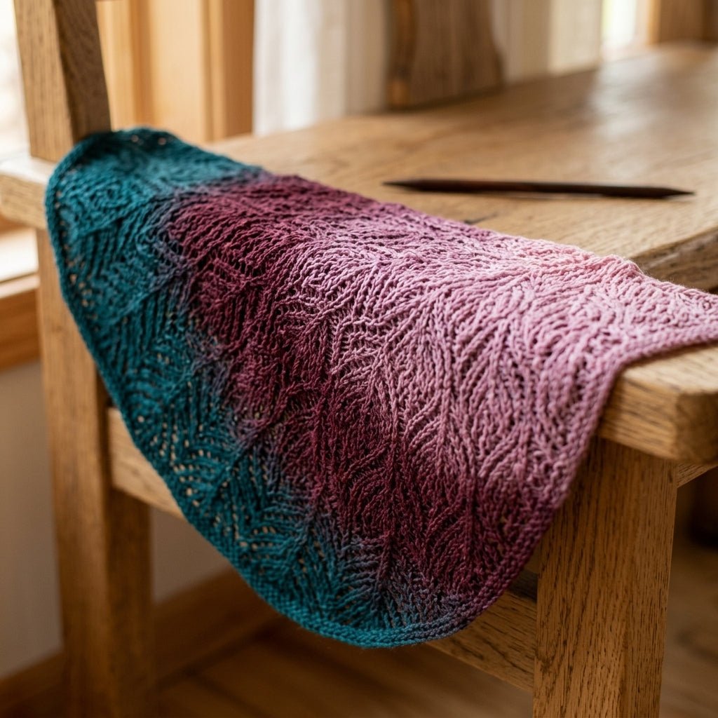 Spätsommerblüte – Farbverlaufsgarn von Chiemseegarn