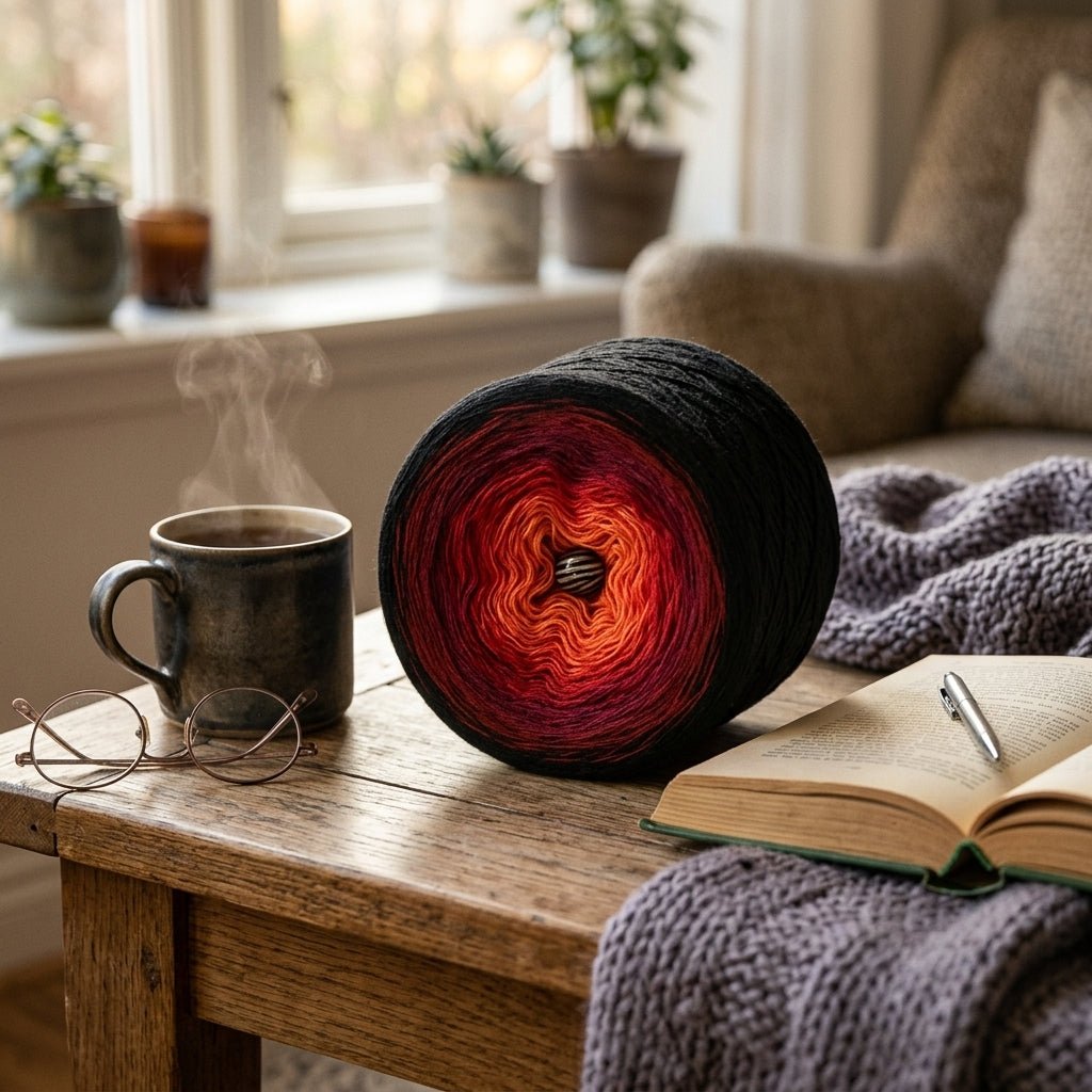 Spooky Night – Farbverlaufsgarn von Chiemseegarn