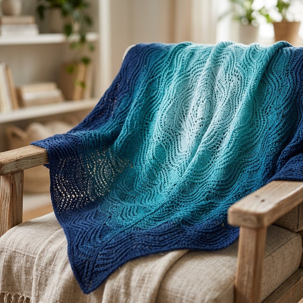 Tag am Meer – Farbverlaufsgarn von Chiemseegarn