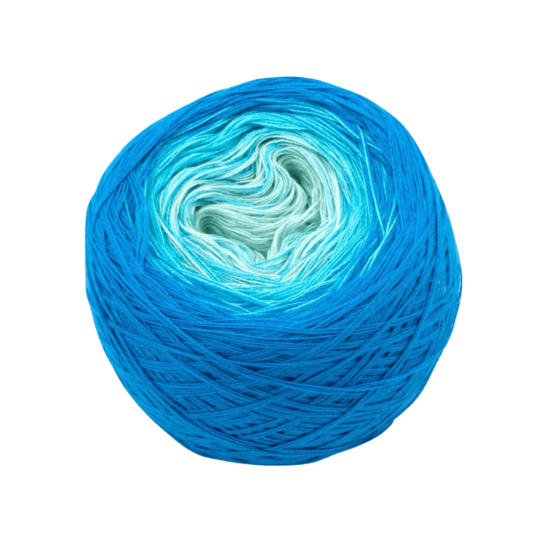 Tag am See - Bobbel Wolle und Farbverlaufsgarn von Chiemseegarn