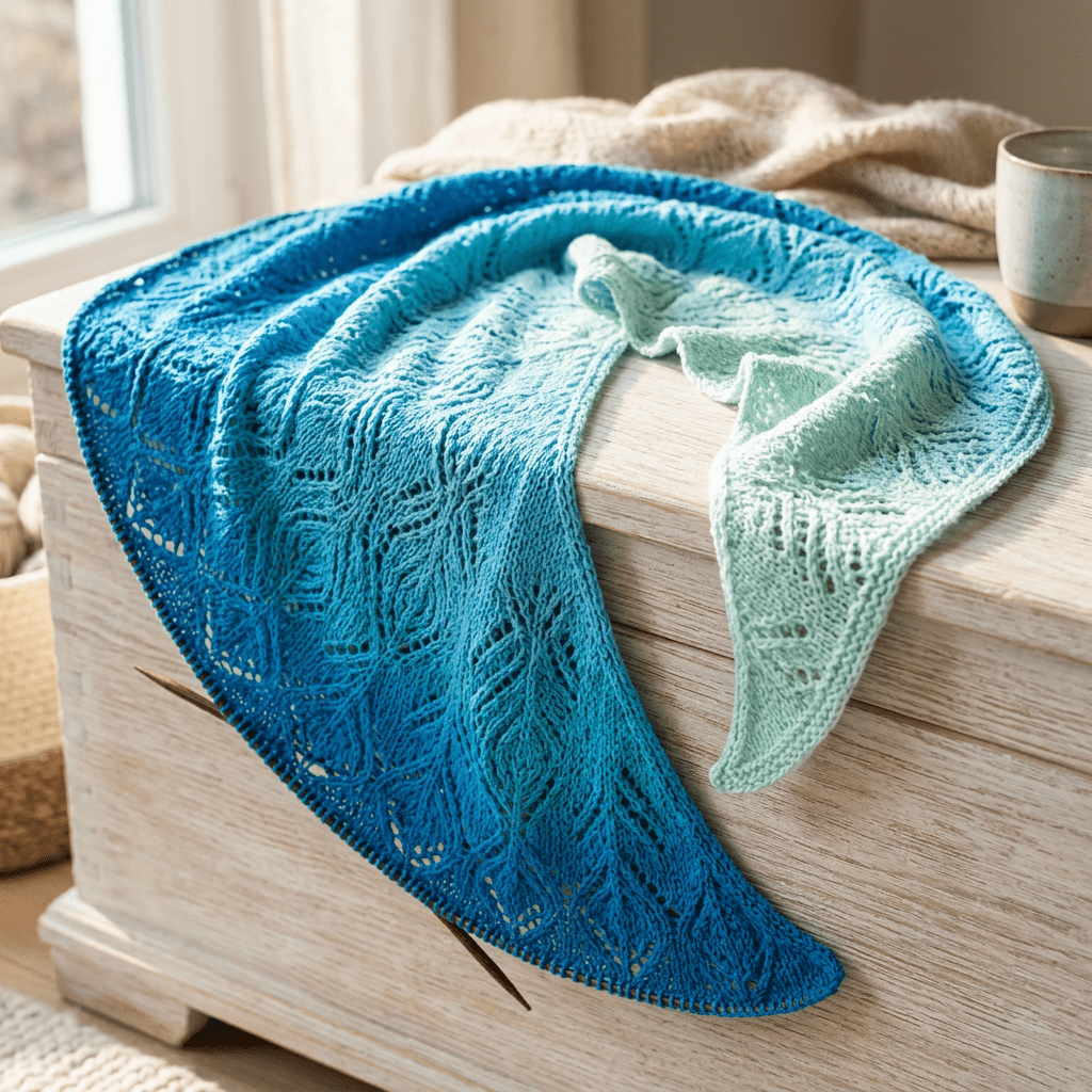 Tag am See – Farbverlaufsgarn von Chiemseegarn