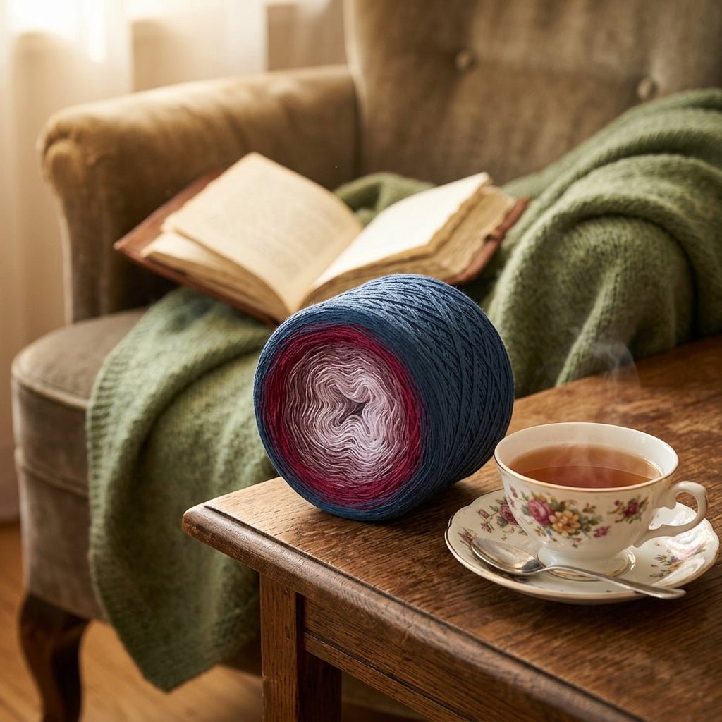 Tanz der Elfen – Farbverlaufsgarn von Chiemseegarn