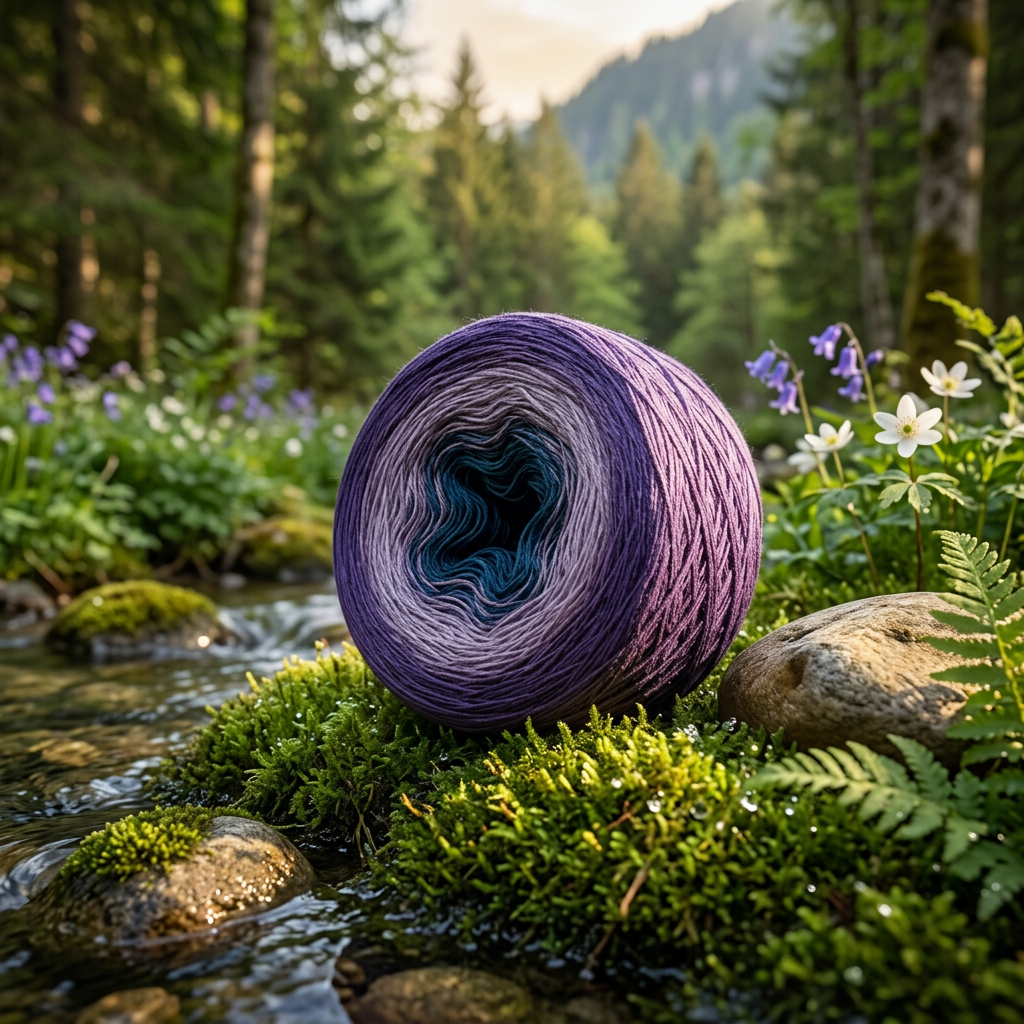 Transanit – Farbverlaufsgarn von Chiemseegarn