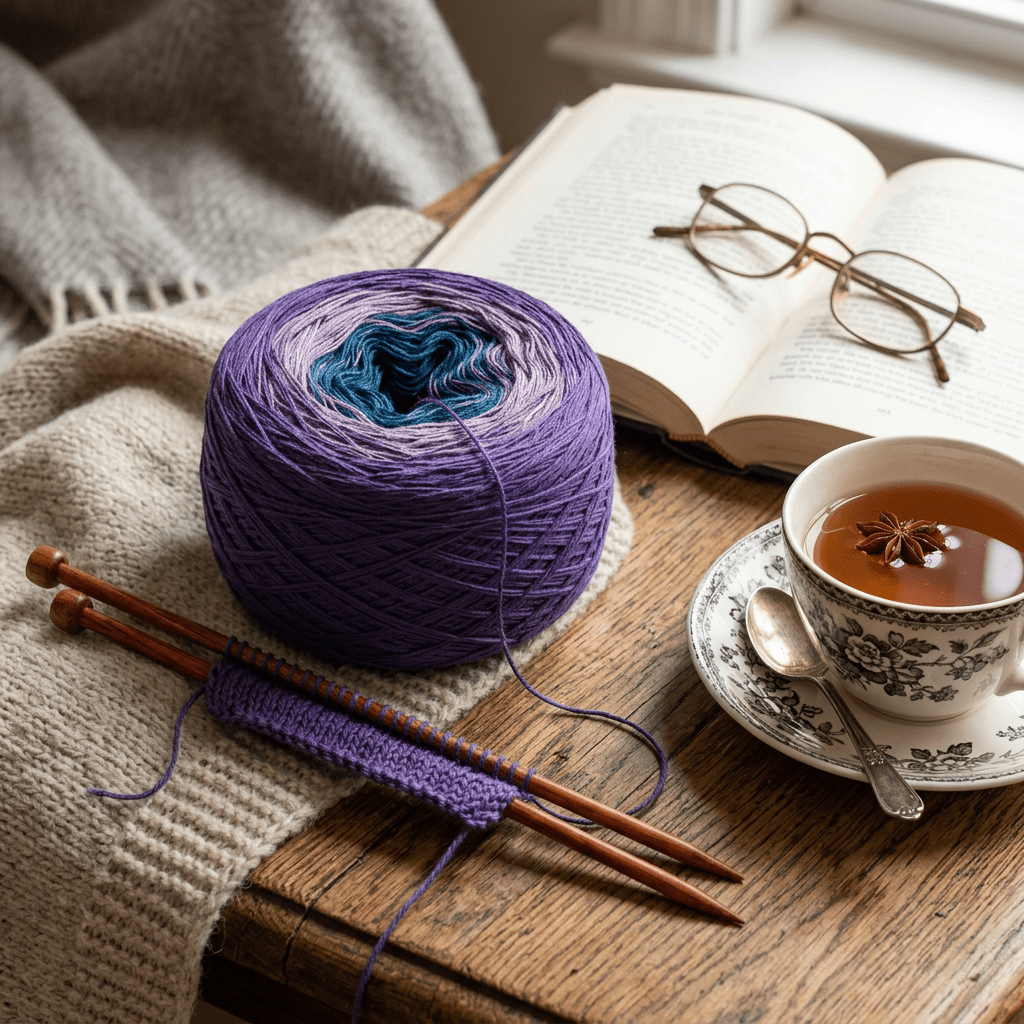 Transanit – Farbverlaufsgarn von Chiemseegarn