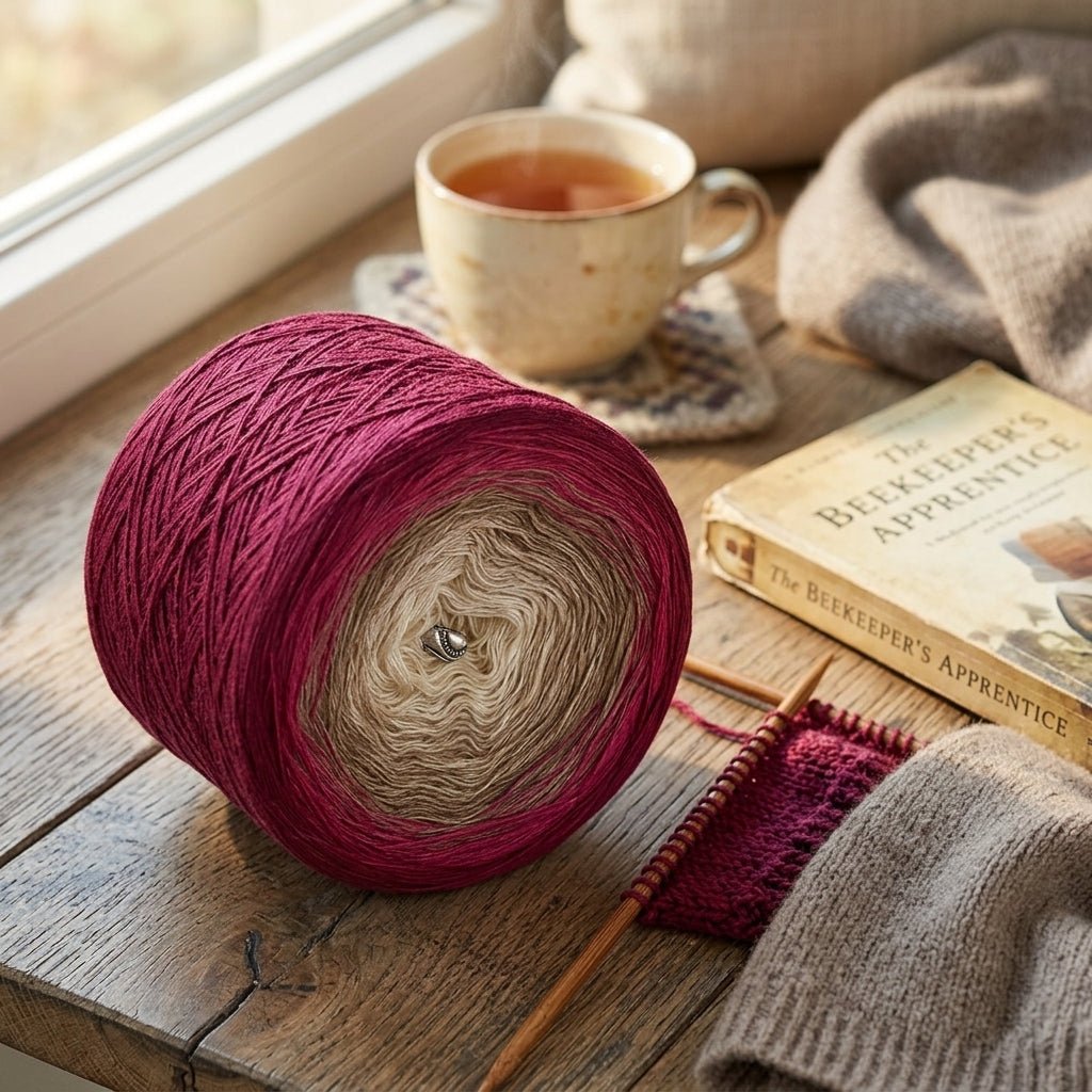 Urlaub in der Karibik – Farbverlaufsgarn von Chiemseegarn