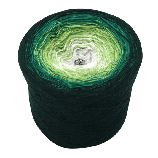 Urwald - Bobbel Wolle und Farbverlaufsgarn von Chiemseegarn