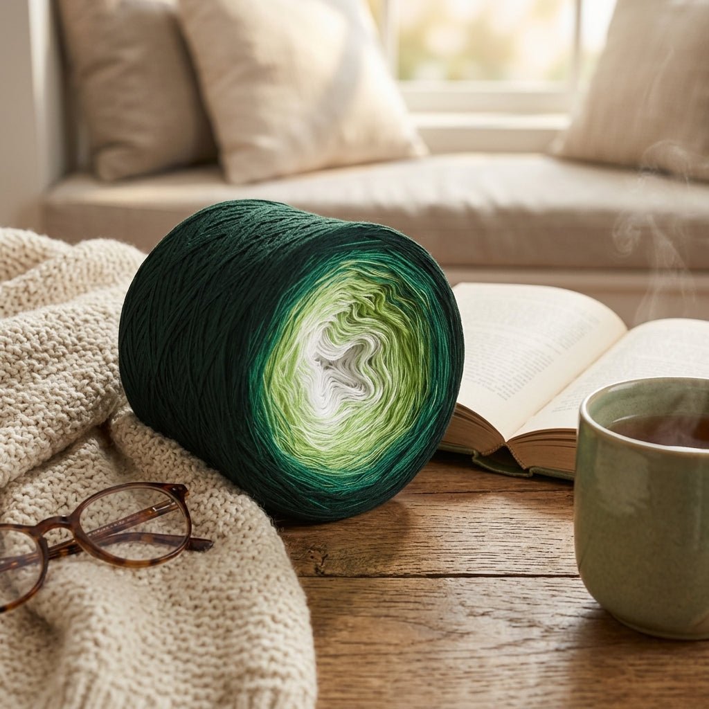Urwald – Farbverlaufsgarn von Chiemseegarn