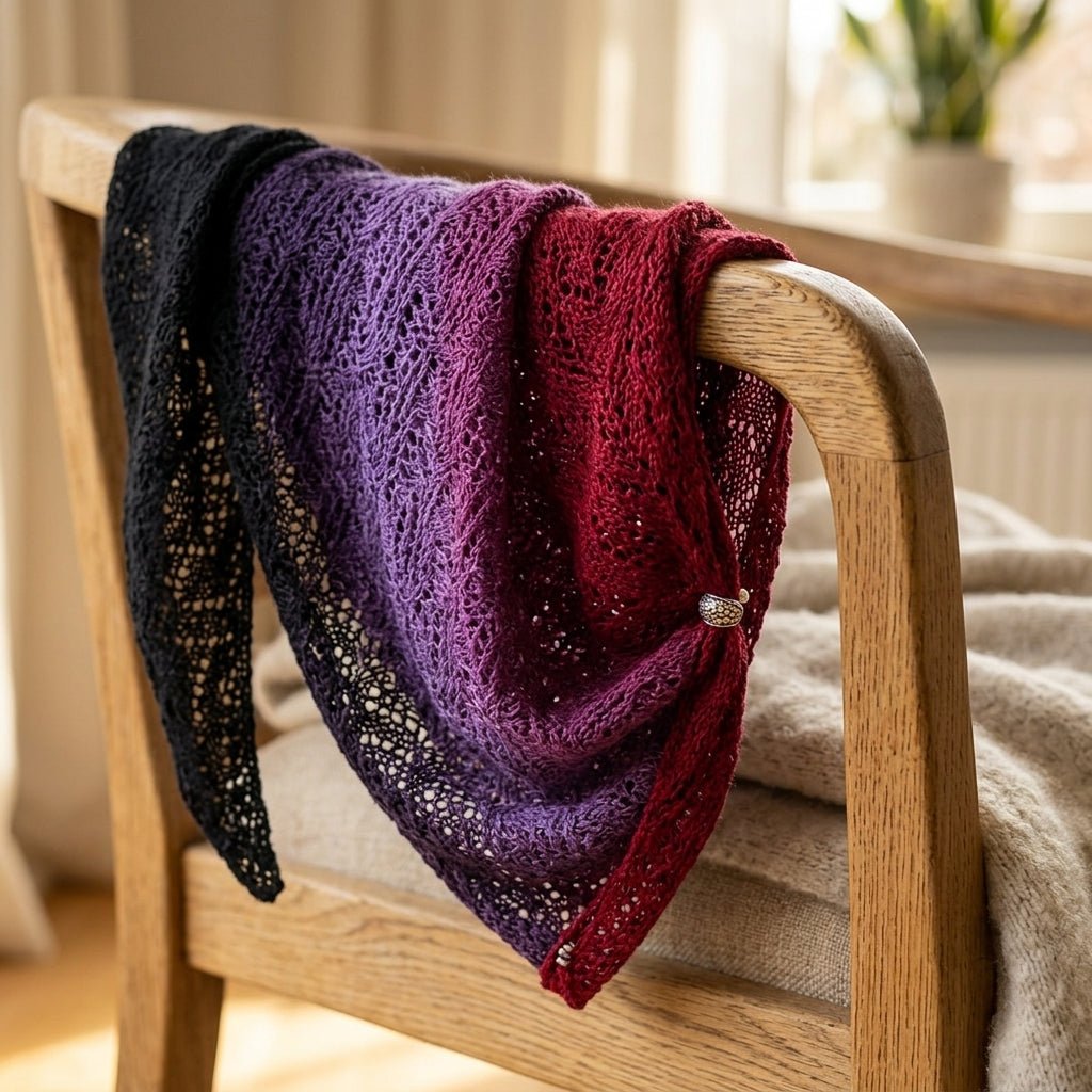 Vampir – Farbverlaufsgarn von Chiemseegarn