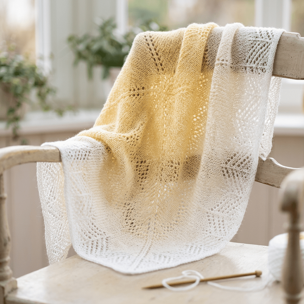 Vanilleeis mit Sahne – Farbverlaufsgarn von Chiemseegarn