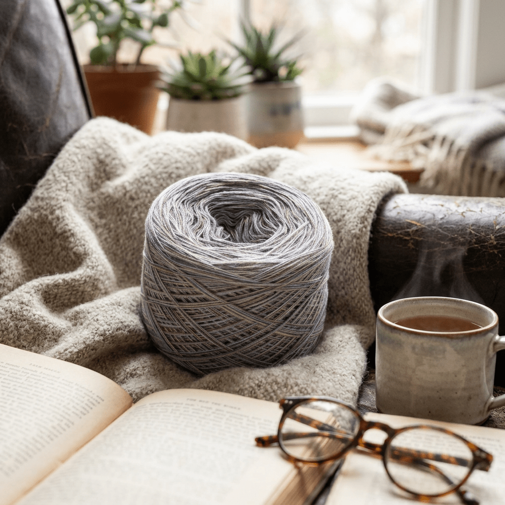 Wilde Gischt – Konfettigarn von Chiemseegarn