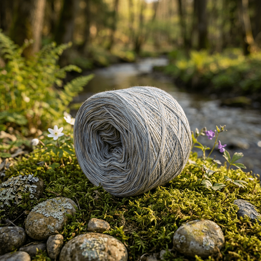 Wilde Gischt – Konfettigarn von Chiemseegarn